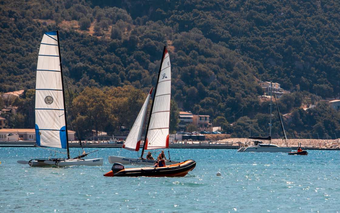 Active life on the shores of the Lake Iseo